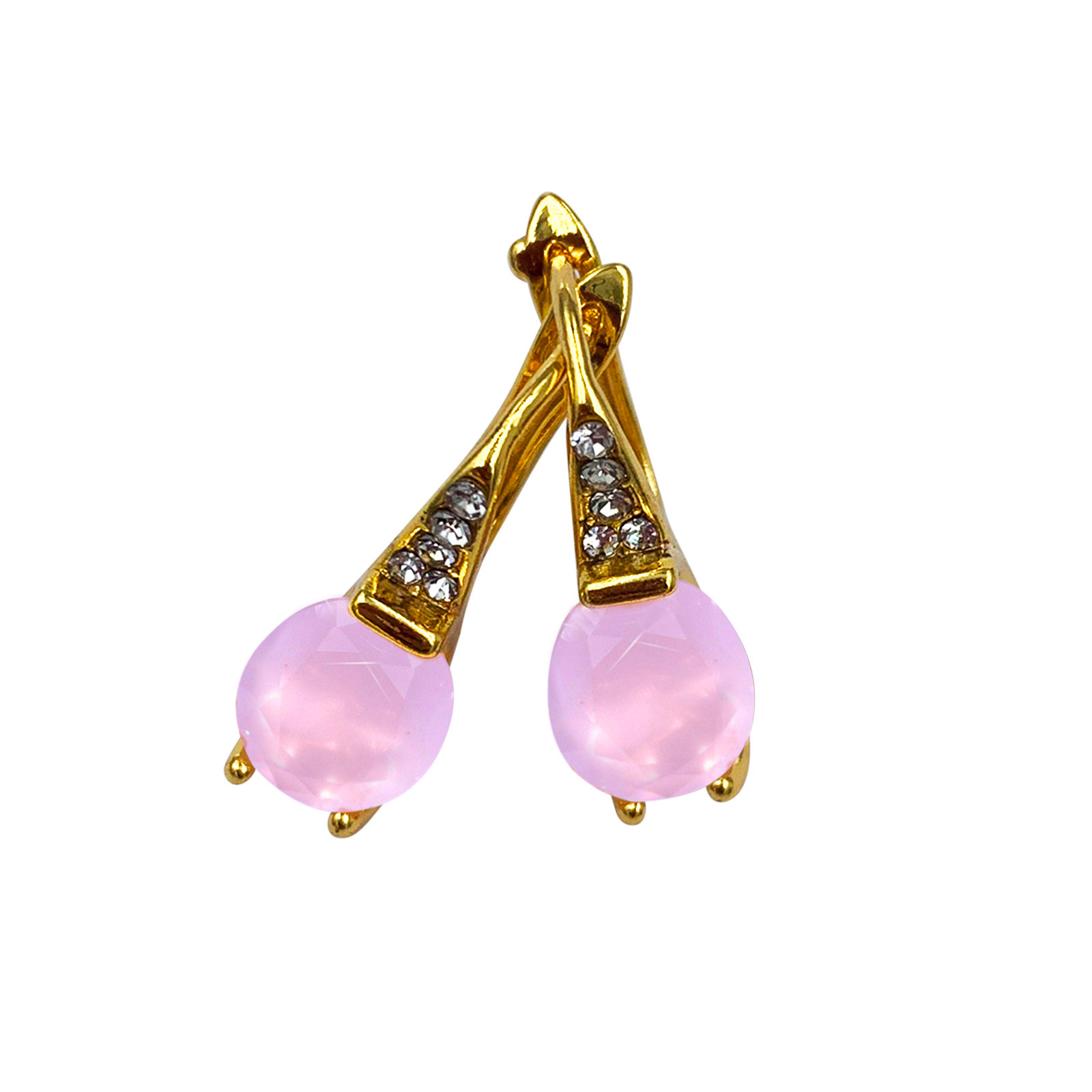 thumbnail image 2 of WILLBEST Aretes Pequeños Para Mujer Pendientes Oro Rosa Pendientes Ovalados Mujer, 2 of 2